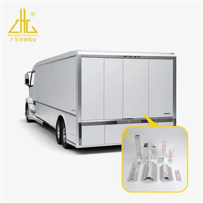 Perfil de aluminio de automóvil y camión de extrusión de aluminio