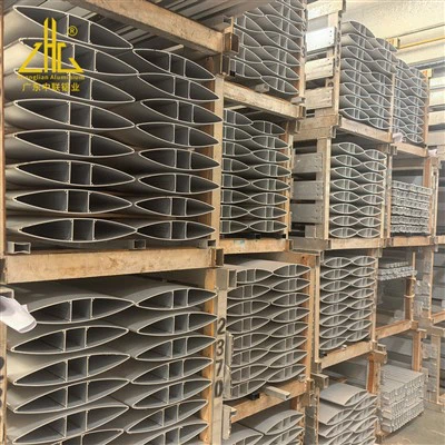 Perfiles de aluminio con recubrimiento en polvo anodizado del obturador de extrusión de lumbrera de ventana