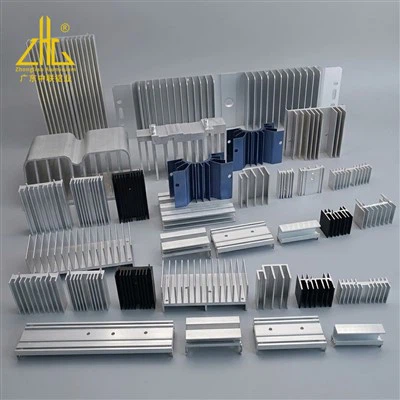 Perfiles de extrusión de disipador de calor de aluminio personalizados