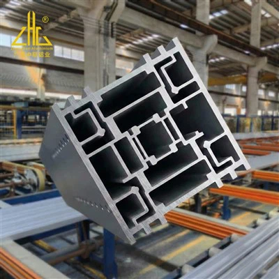 Perfiles de extrusión de aluminio industriales personalizados ultra-grandes