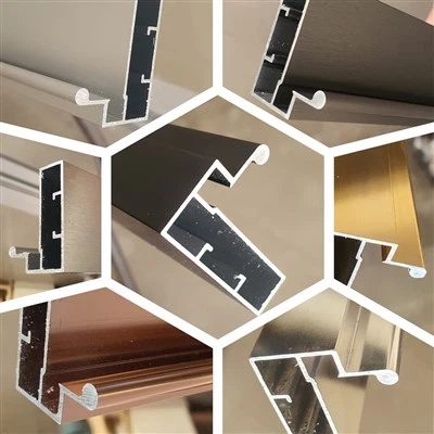 Extrusión serie 6000 de perfil de aleación de aluminio para muebles