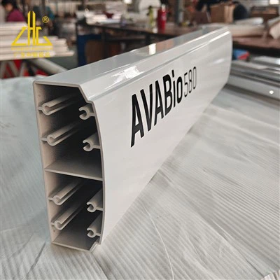 Recubrimiento en polvo 6063 Carcasa de aluminio extruido