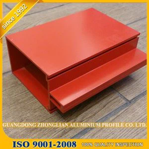 Perfil de muro cortina de aluminio perfiles de extrusión catálogo de tubos de aluminio con SGS