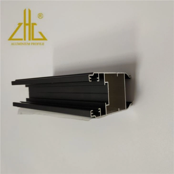 Aluminium Sliding Door Matt Black