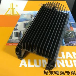 Perfil de disipador de calor de aluminio industrial de audio y telecomunicaciones de iluminación LED extruido 6063 y 6061