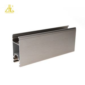 Extrusión de aluminio en forma de H
