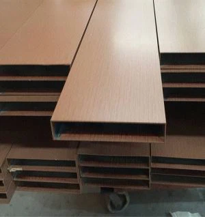Extrusiones de aluminio rectangulares