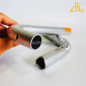 Doblado CNC tubular de extrusión de aluminio redondo