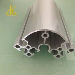 Extrusión de ranura en T redonda